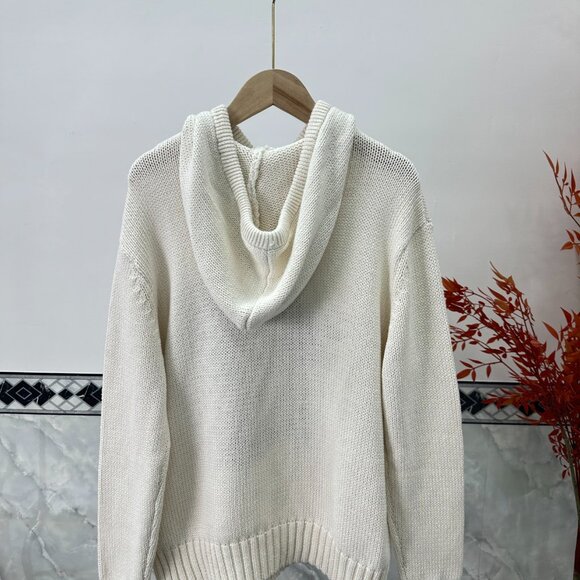 Ralph Lauren Cream Sweater with BearDesign - Picture 8 of 10